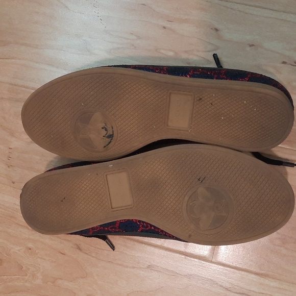 Gucci Flacer Leather Sneakers in blue size 7 - Picture 11 of 13